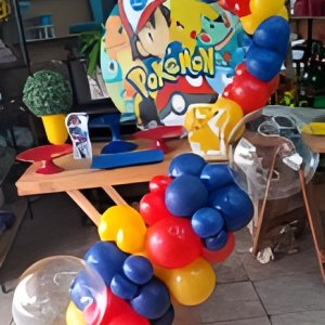 festa na mesa/ pokemon