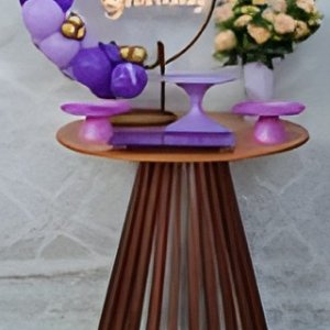 festa na mesa / happy roxo