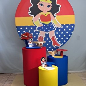 mulher maravilha prata