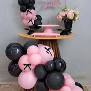 festa na mesa laço