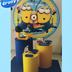 MINNIONS MENINO PRATA