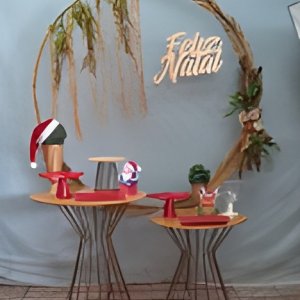 natal / painel palha