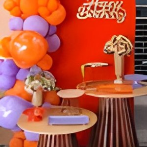 happy birdhay com balões 2