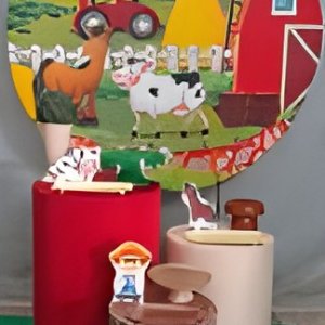 FAZENDINHA menino /PRATA