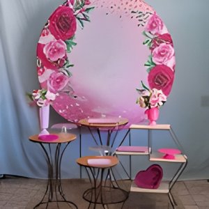 floral rosa pink 2 ..