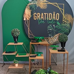 gratidao/ preto e verde 6