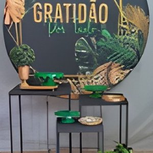 gratidao/ preto e verde
