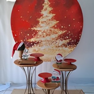 natal arvore dourada