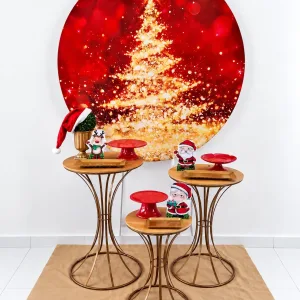 natal arvore dourada