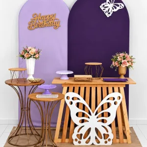 borboleta/ roxo com lilas 3/ happy