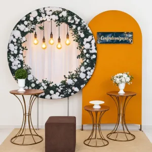 confraternização/floral com lampadas