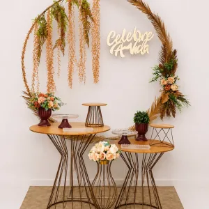 celebre a vida / painel palha