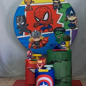 vingadores baby prata