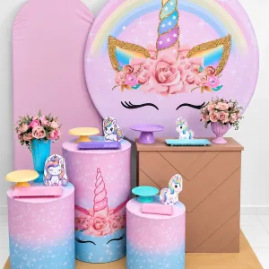 unicornio rosa diamante