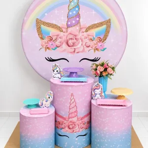 unicornio rosa prata