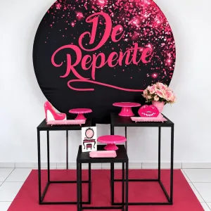 De repente prata pink