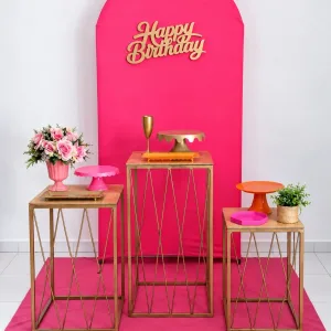 PAINEL ROMANO PINK HAPPY