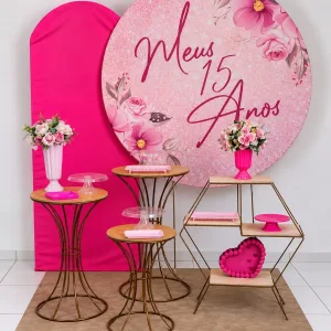 15 anos rosa