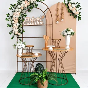 cha de cozinha floral 1