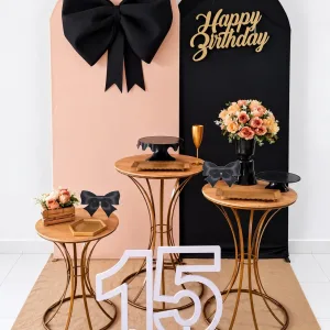 PAINEL ROMANO PRETO E ROSA BB
