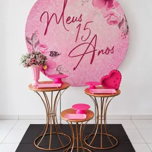 15 anos rosa