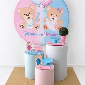 CHA REVELAÇÃO URSO PRATA