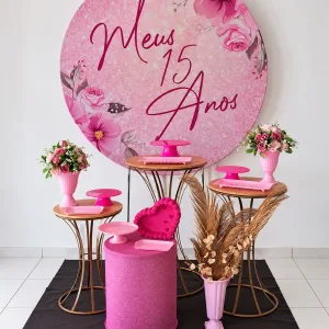 15 anos rosa