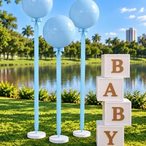 baby/ balão azul bebe
