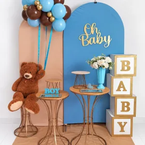 cha de bebe menino / azul romano - 3
